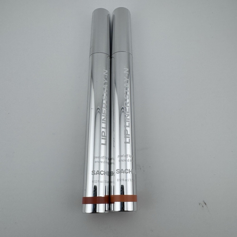 2 Pack SACHEU PEEL-OFF LIPโ LINER STAY-N SHADE P-INKED 03 & NOOHde 01